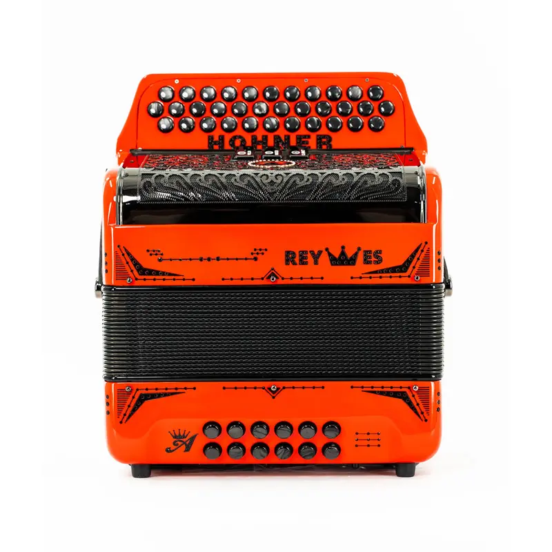 Hohner Anacleto Rey Especial II 3 Switch EAD Accordion- Pure Red | New