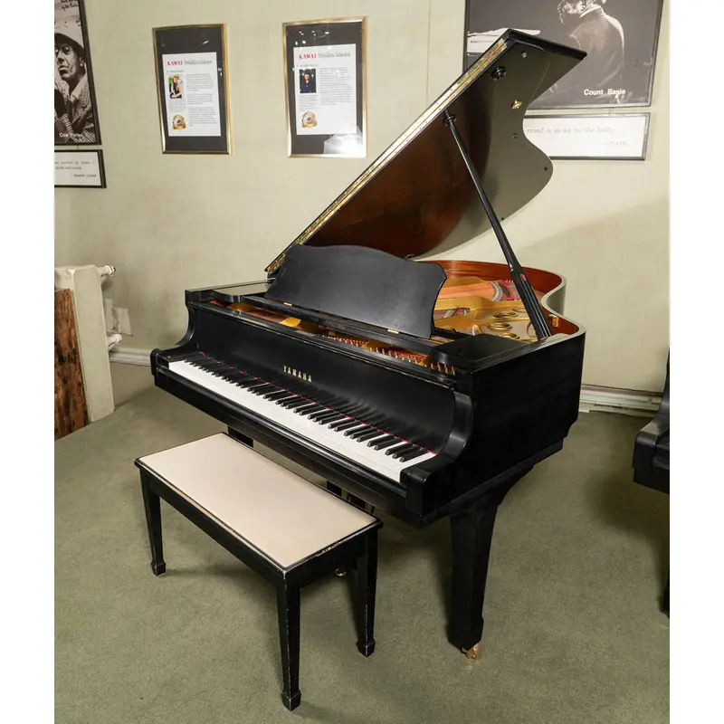 Yamaha 6'1" C3 Conservatory Grand Piano | Satin Ebony | Used