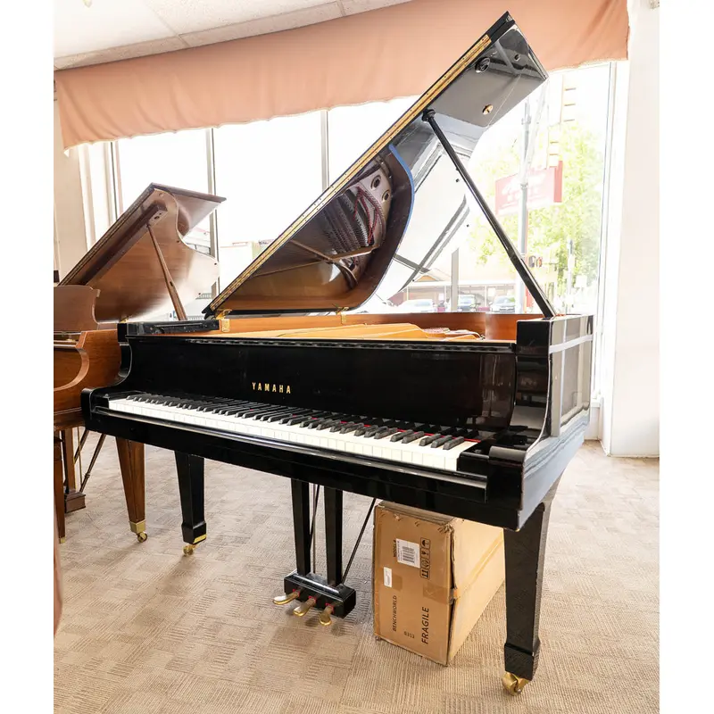 2001 Yamaha C6 7'  Conservatory Collection Grand Piano | Polished Ebony | Used