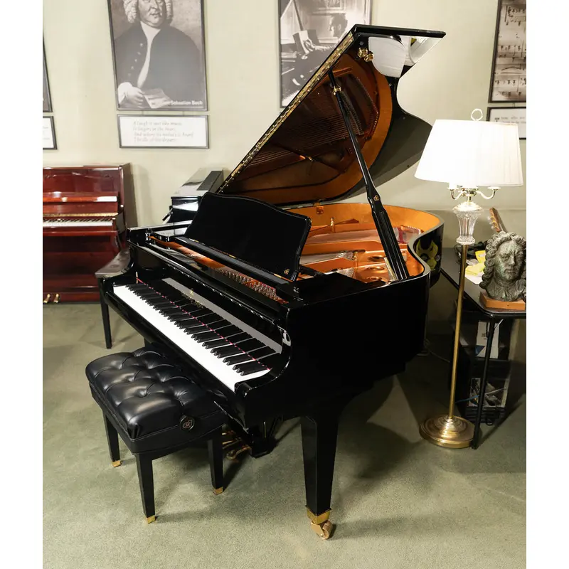 2023 Shigeru Kawai SK2 Grand Piano w/ QRS Player System | Polished Ebony | Used