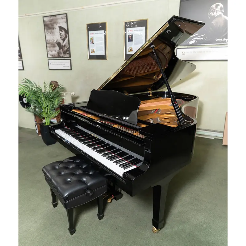 1976 Yamaha C7 7'6"  Grand Piano | Polished Ebony | Used
