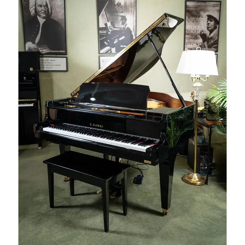 2022 Kawai 5.5" Aures GL30w/ATX4 Grand Piano | Polished Ebony | Used