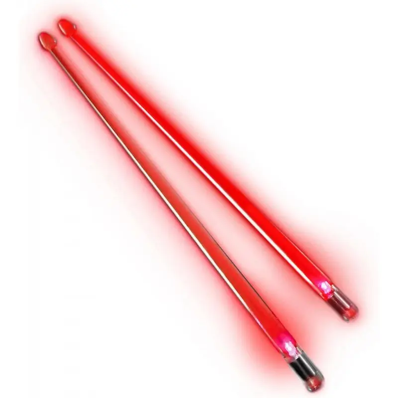 Firestix Radiant Red Light Up Drum Sticks