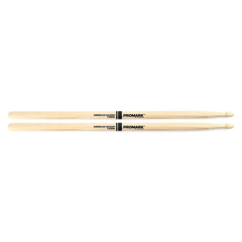Promark TX5BW American Hickory Wood Tip, Single Pair