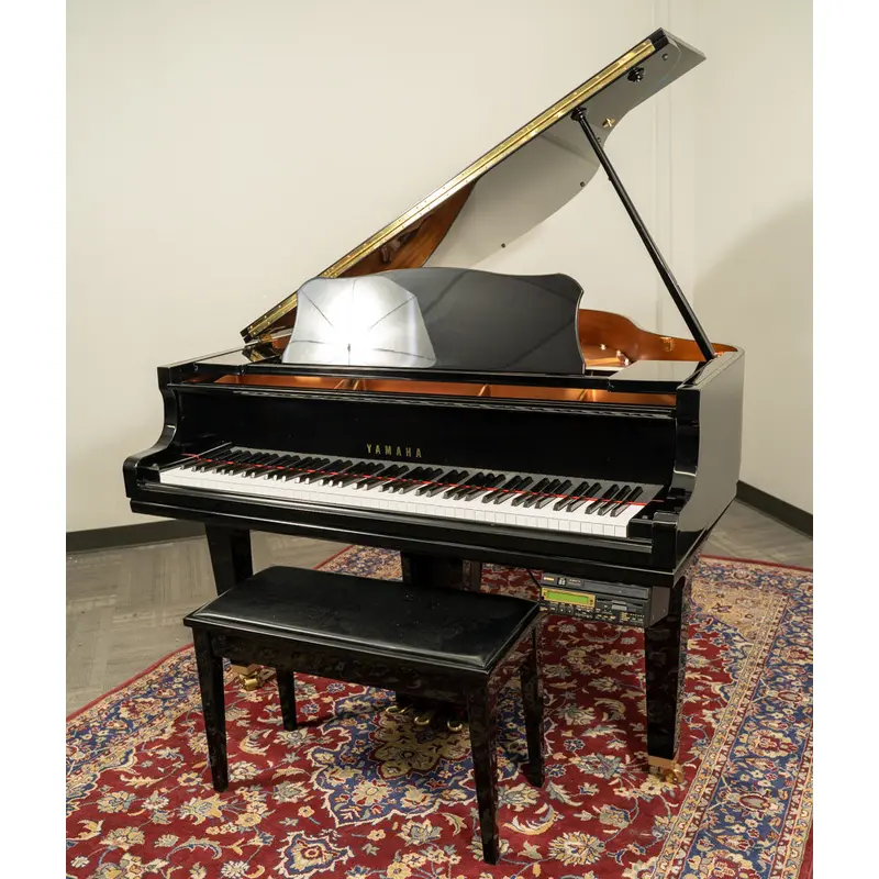 Yamaha 5'3" GC1 w/ Player System Grand Piano | Polished Ebony | SN: 6165976 | Used