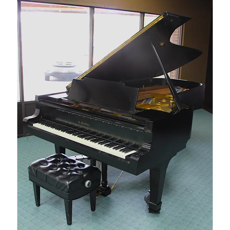 Kawai 9'0" KG-8 Concert Grand Piano | Satin Ebony | SN: 557979 | Used