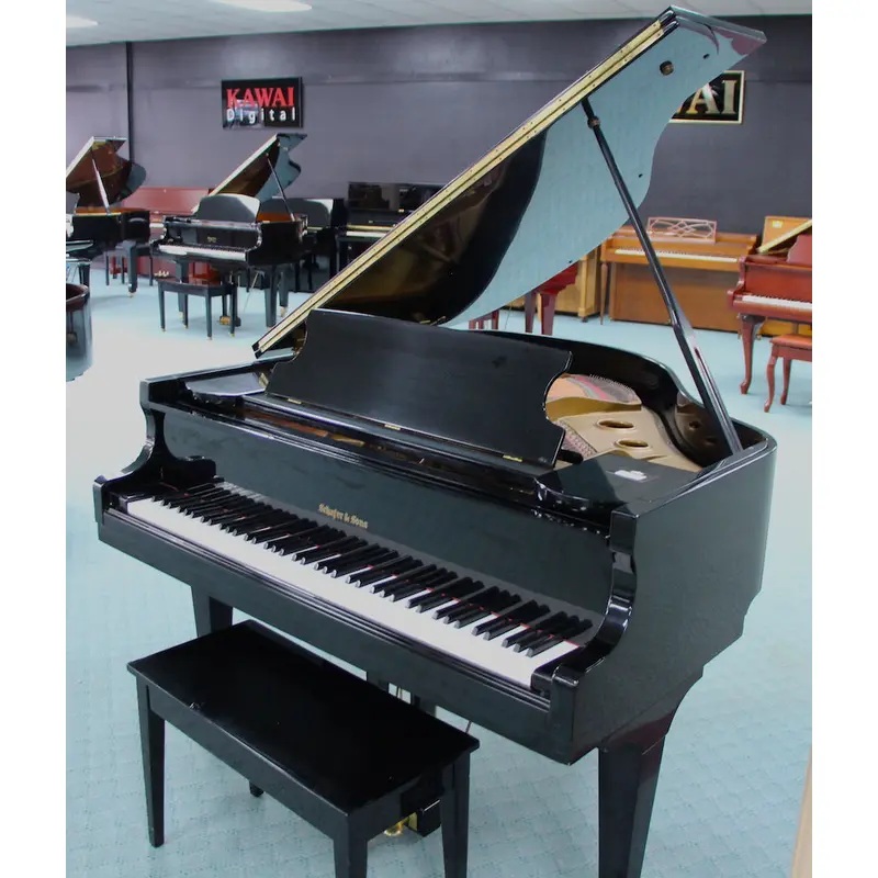 Schafer & Sons 5'1" SS-51 Grand Piano | Polished Ebony | SN: 8704535 | Used