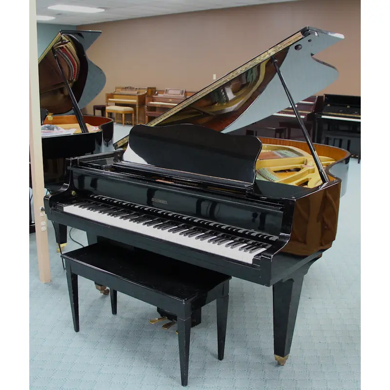 Schimmel 6'0" Grand Piano | Polished Ebony | SN: 102100 | Used