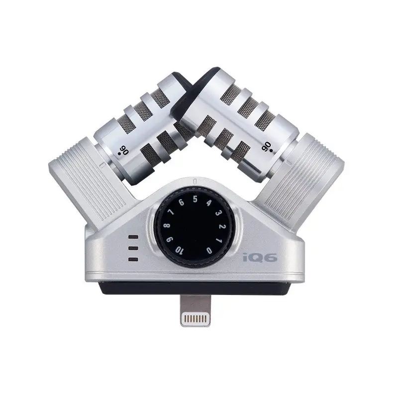 ZOOM iQ6 Lightning X/Y Stereo Microphone