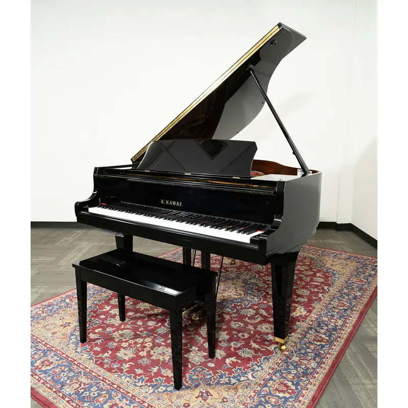 Kawai GL-10 ATX4 Baby Grand Piano | Polished Ebony | 5'0" | New