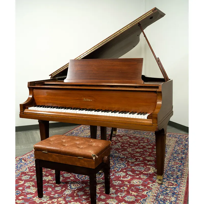 1972 Baldwin 5'8" R Grand Piano | Satin Mahogany | SN: 4881911 | Used