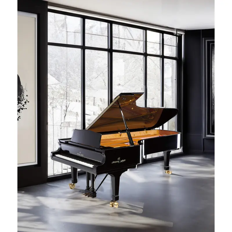 Shigeru Kawai 9'1" SK-EX Concert Grand Piano | Polished Ebony