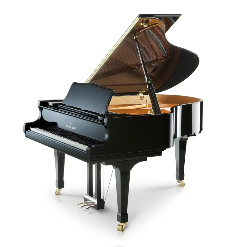 Shigeru Kawai SK-2 Classic Salon Grand Piano | Polished Ebony | 5'11" | New