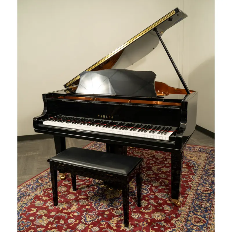 Yamaha 5'3" GC1 Grand Piano | Polished Ebony | SN: 6132964 | Used