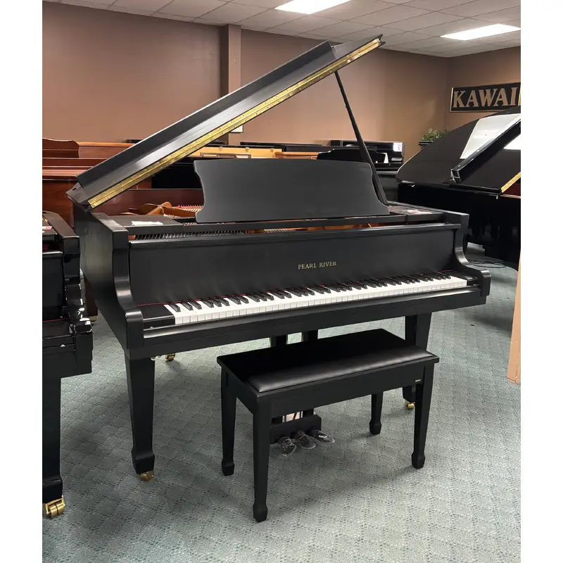Pearl River GP150 Grand Piano | Satin Ebony | 4'11" | New