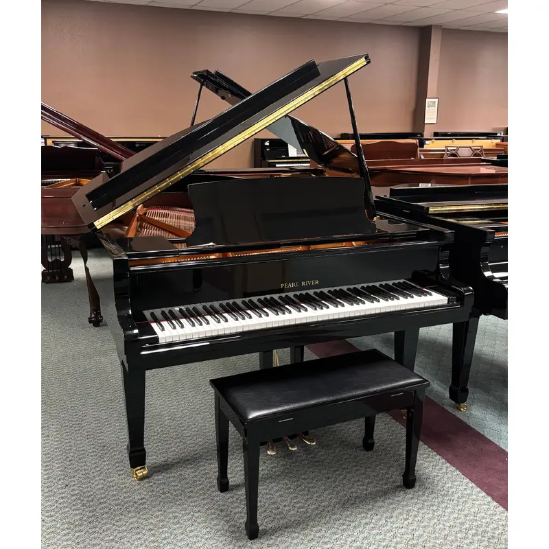 Pearl River GP188A Grand Piano | Polished Ebony | 6'2" | New