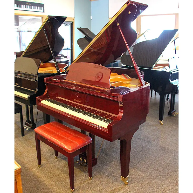 Wurlitzer 5'8" C173 Baby Grand Piano | Polished Mahogany | SN: 73722 | Used