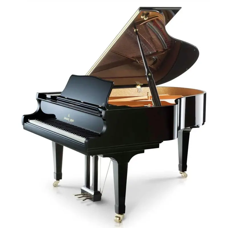 Shigeru Kawai 6'2" SK-3 Conservatory Grand Piano | Polished Brown Sapele Mahogany | New