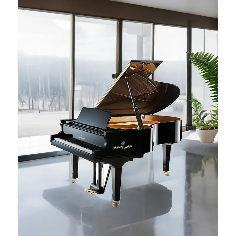 Shigeru Kawai 6'7" SK-5 Chamber Grand Piano | Polished Ebony