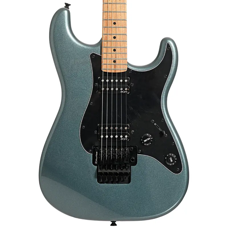 Squier Contemporary Stratocaster HH FR, Gunmetal Metallic