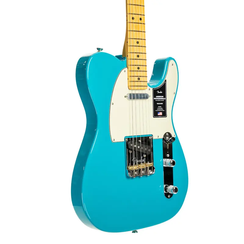 Fender American Professional II Telecaster, Maple Fingerboard - Miami Blue