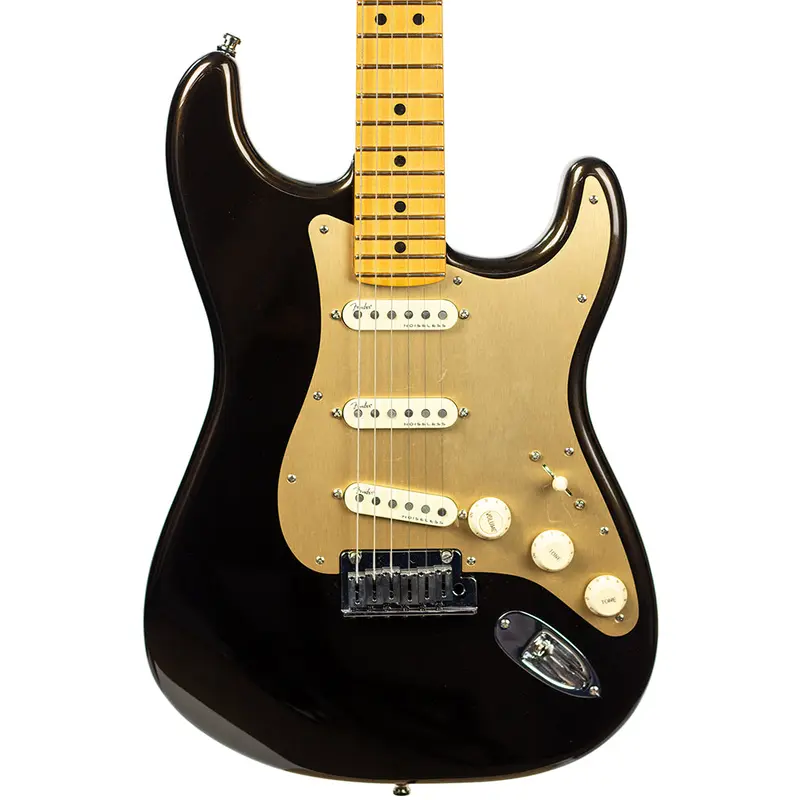 Fender American Ultra Stratocaster, Maple Fingerboard, Texas Tea