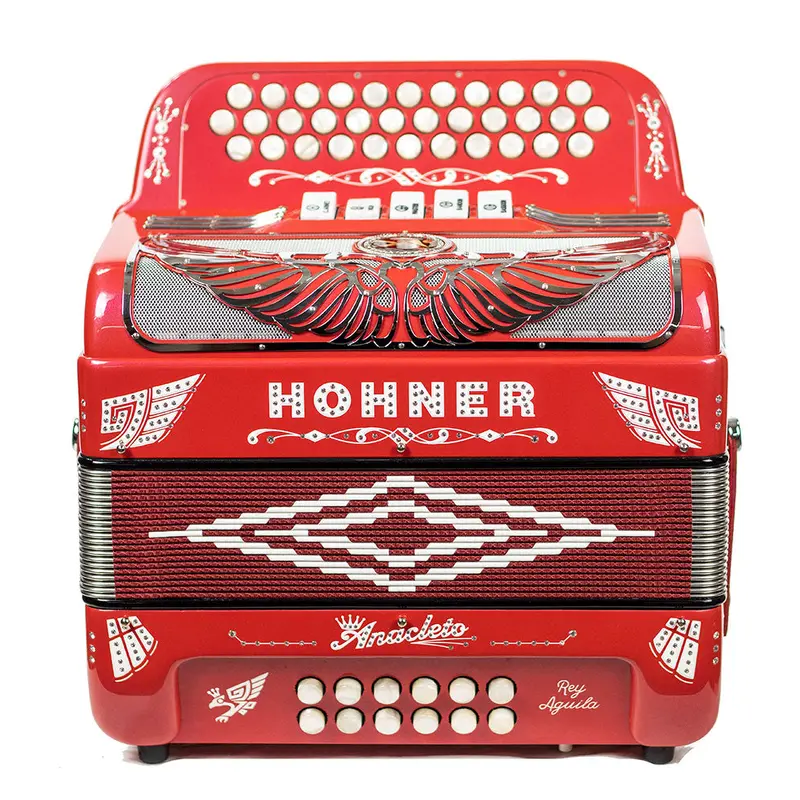 Hohner Anacleto Rey Aguila III 5 Switch Compact FBE Red Metal