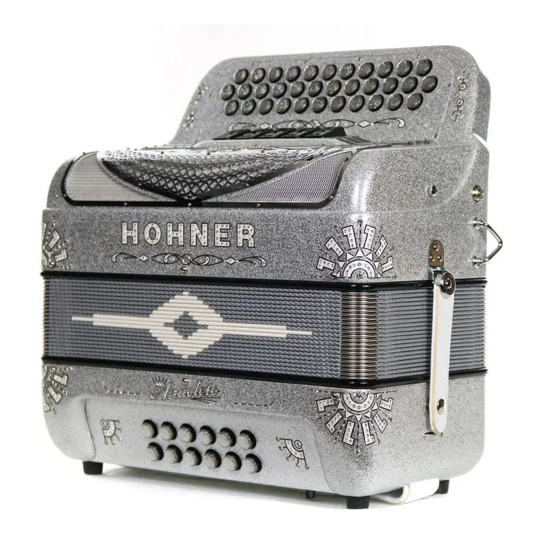 Hohner Anacleto Rey Del Norte III 5S FBE Compact Silver