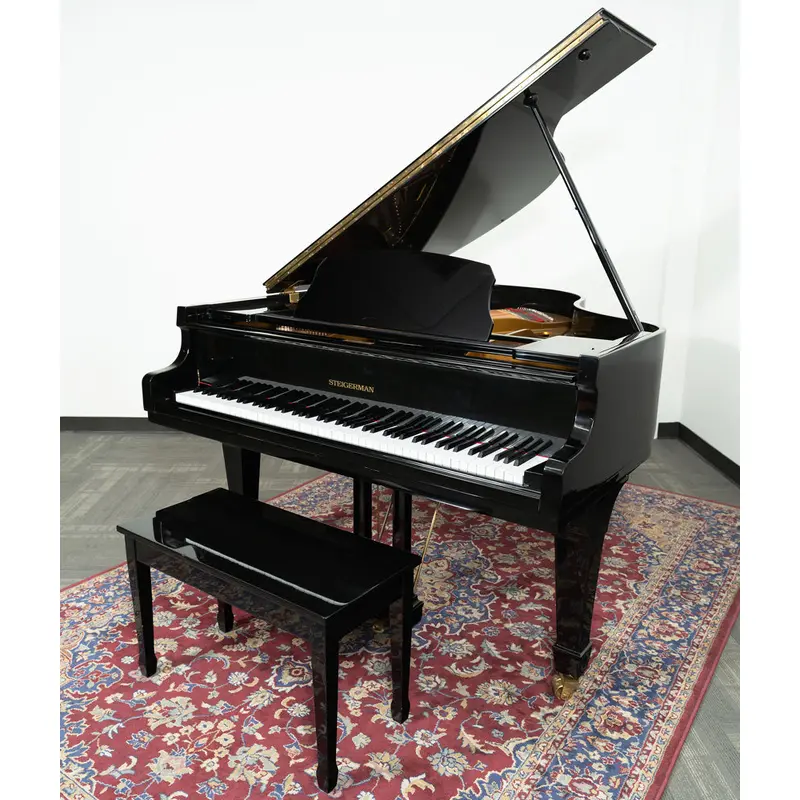 Steigerman F158 Grand Piano | Polished Ebony | SN: NO17 | Used