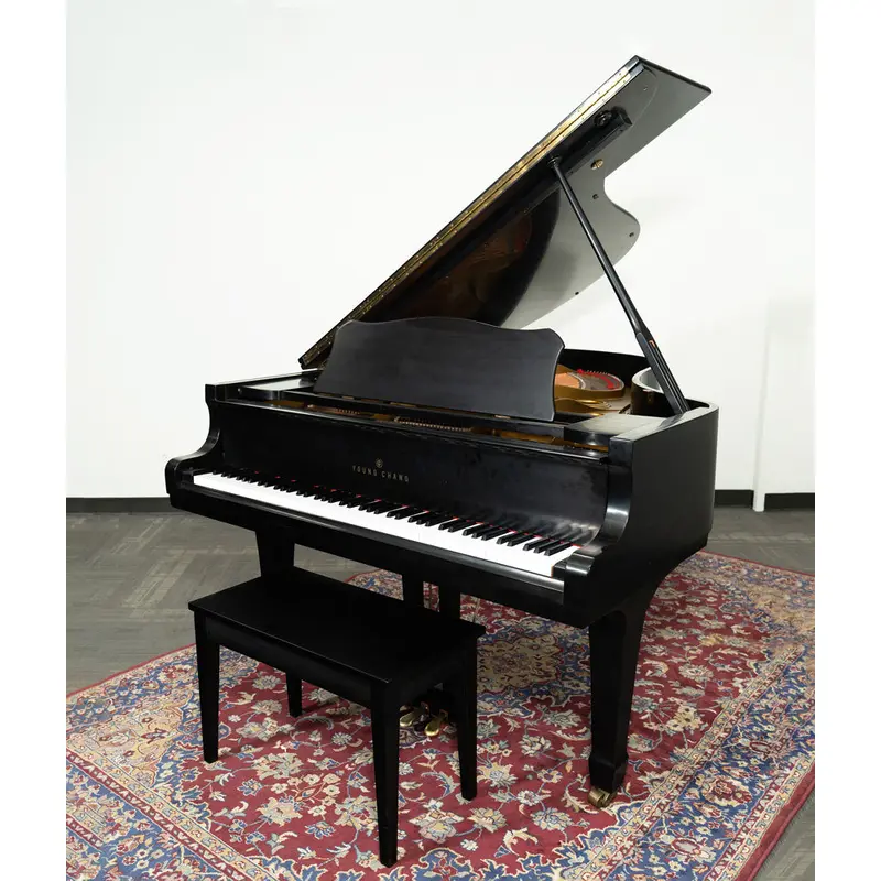 Young Chang 6'1" G-185 Grand Piano | Satin Ebony | SN : 35911 | Used