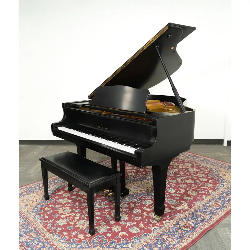 Young Chang G157 Grand Piano | Satin Ebony | 5'2" | SN: G1570233 | Used