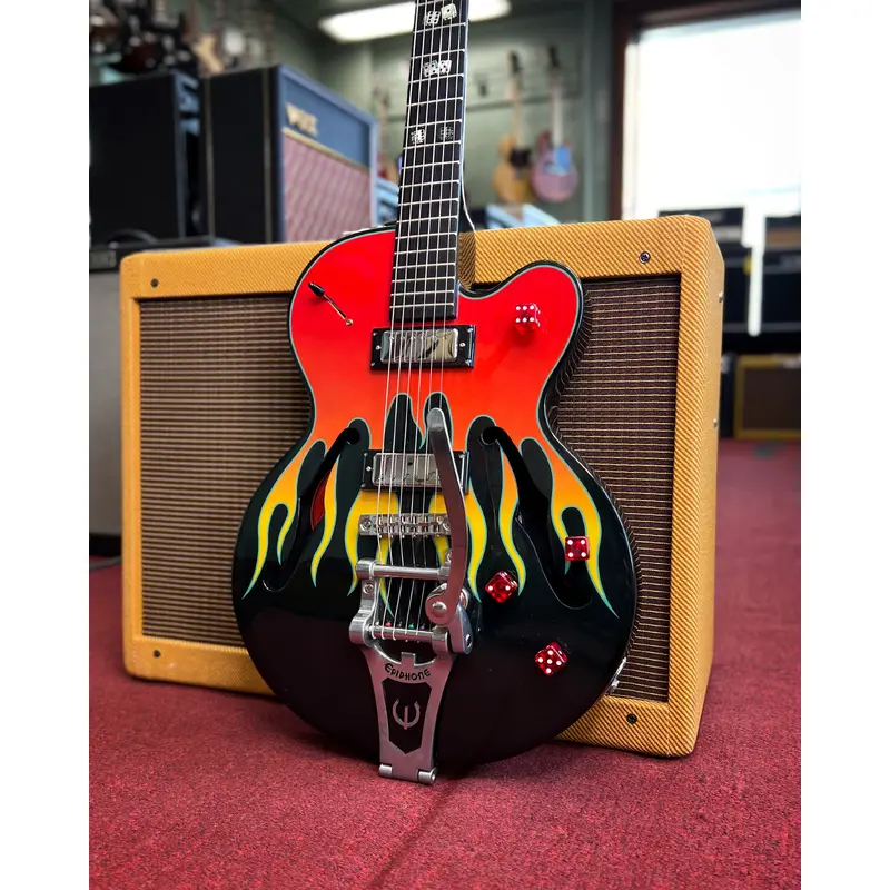 Epiphone Flamekat Semi-Hollowbody Electric Guitar (2000)