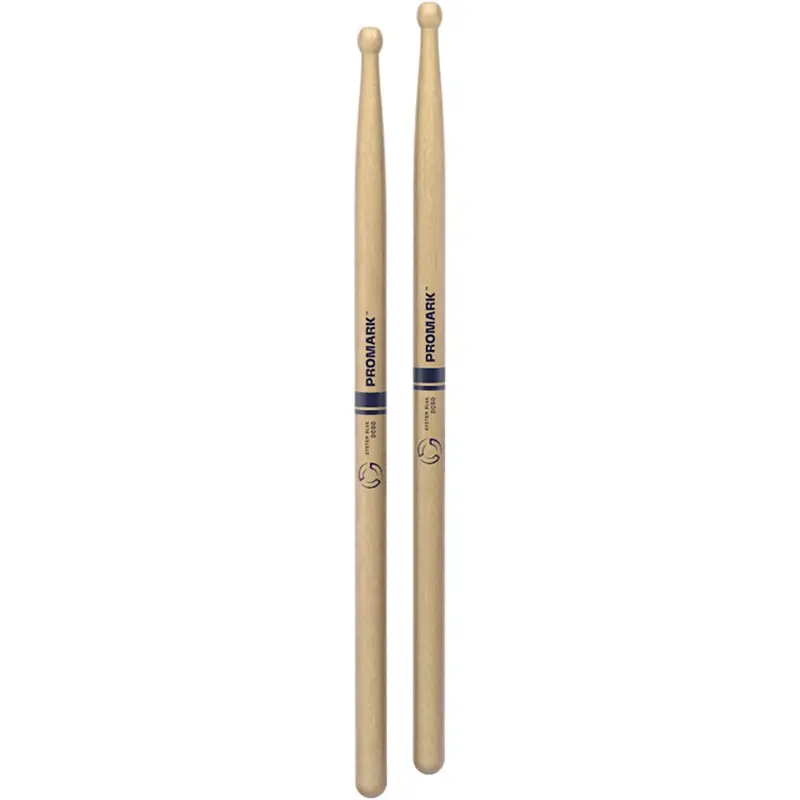 ProMark DC50 System Blue Marching Drumsticks - Lacquered Hickory