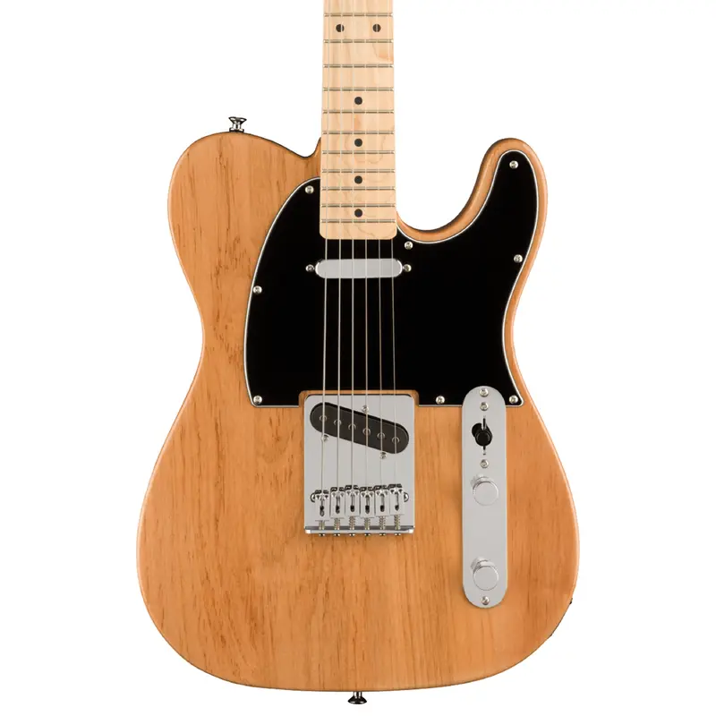 Squier FSR Affinity Series Telecaster, Maple Fingerboard, Black Pickguard - Natural