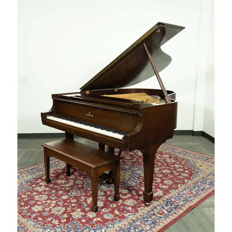 Steinway 5'7" Model M Grand Piano | Satin Walnut | SN: 295083
