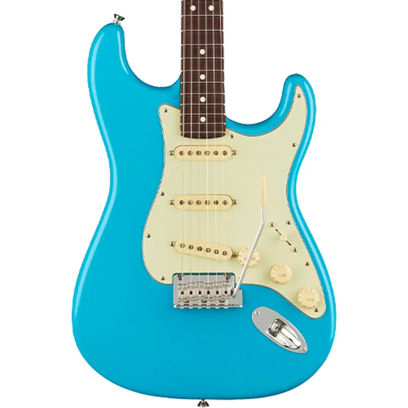 Fender American Professional II Stratocaster, Rosewood Fingerboard - Miami Blue | New
