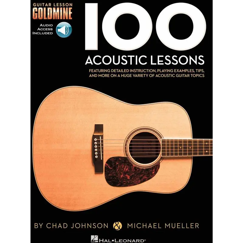 100 Acoustic Lessons - Guitar Lesson Goldmine