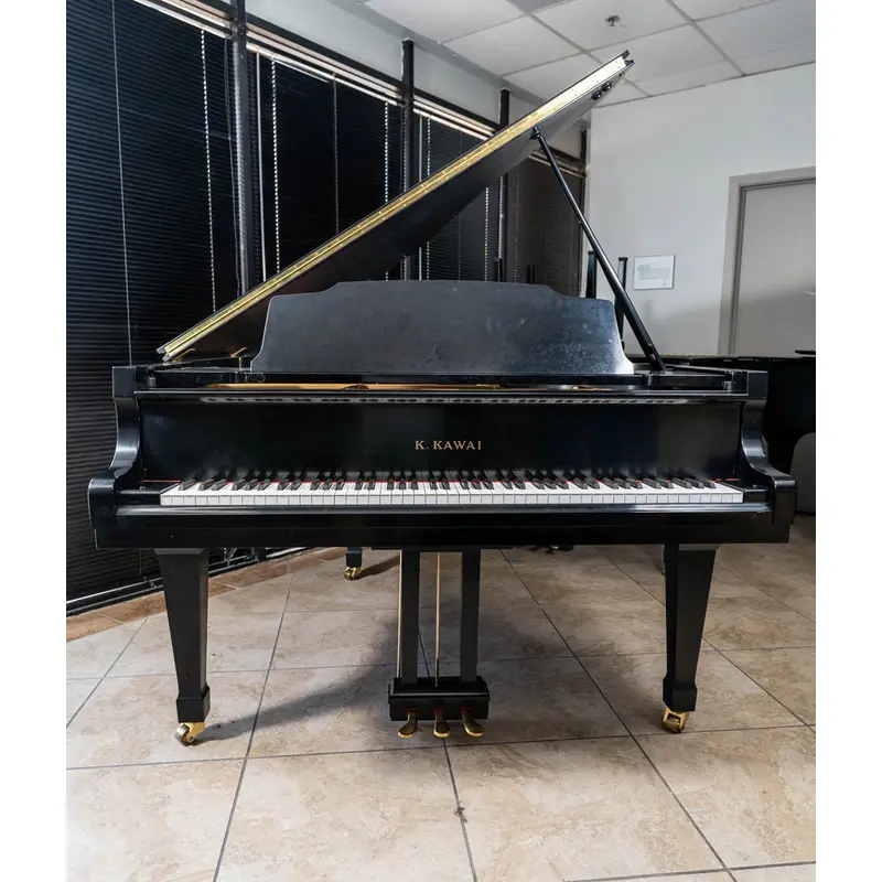 1992 Kawai GS40 6'1" Grand Piano | Satin Ebony | SN: 2056468 | Used