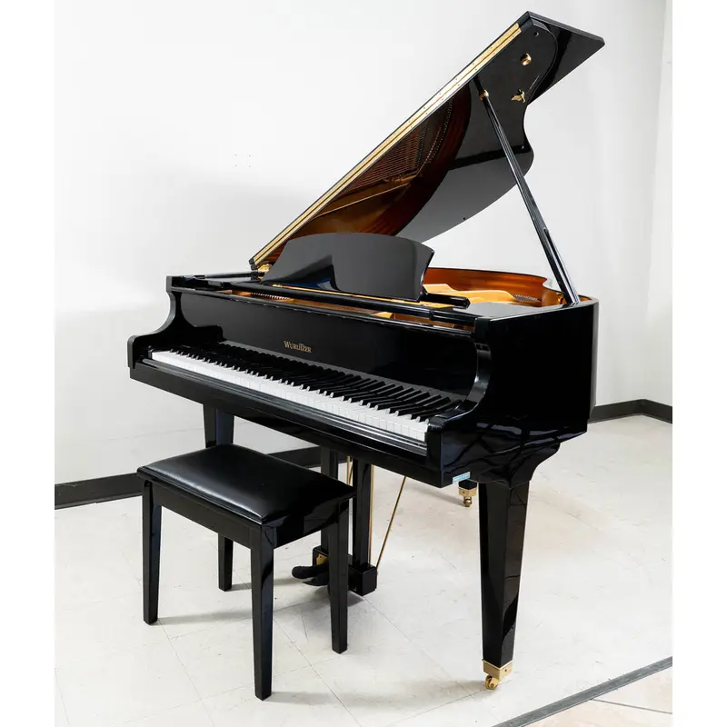 Wurlitzer C143 4'8" Grand Piano - Polished Ebony | Used