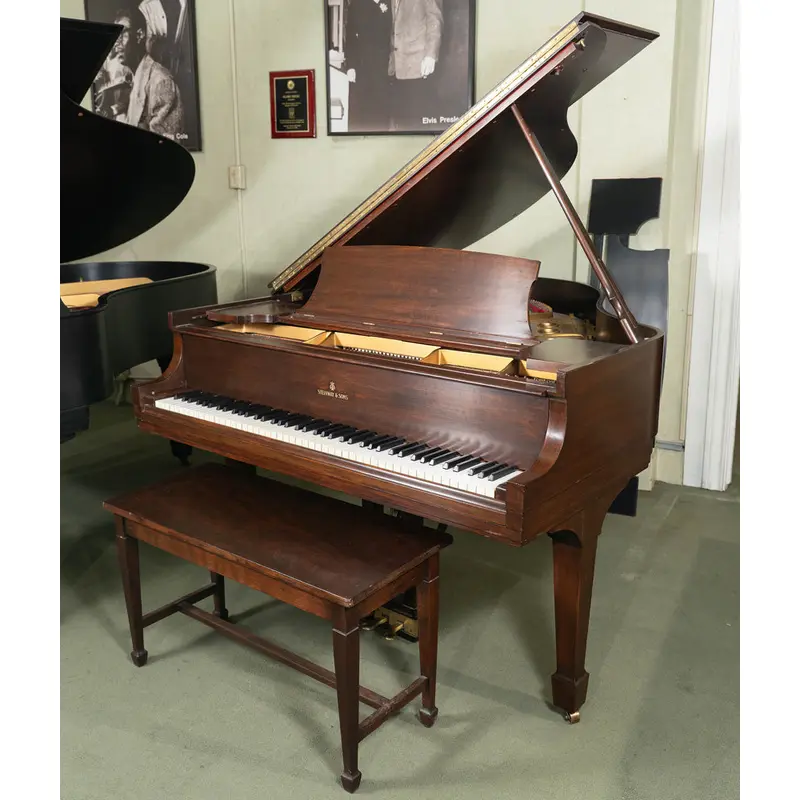 1935 Steinway Model S Grand Piano | Satin Mahogany | Restored