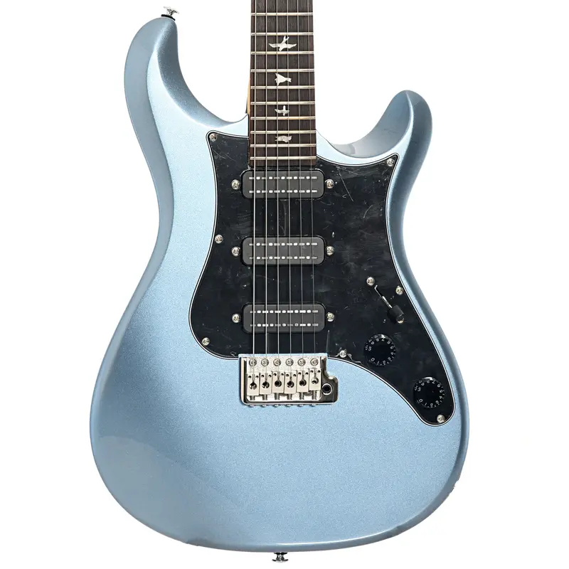 PRS SE NF3 Electric Guitar, Rosewood, Ice Blue Metallic