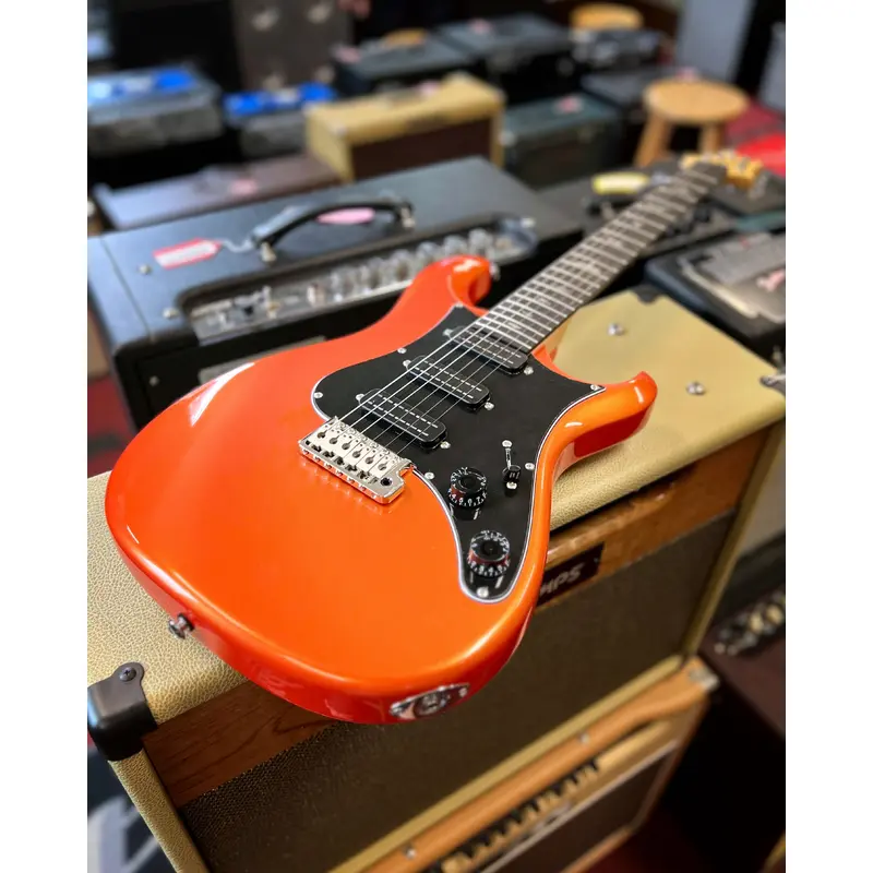 PRS SE NF3 Electric Guitar, Rosewood, Metallic Orange