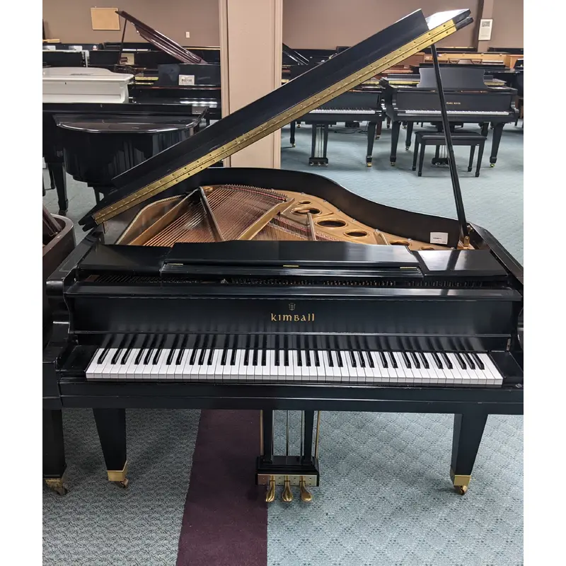 1978 Kimball 520 Baby Grand Piano | Satin Ebony | SN: B28143 | Used