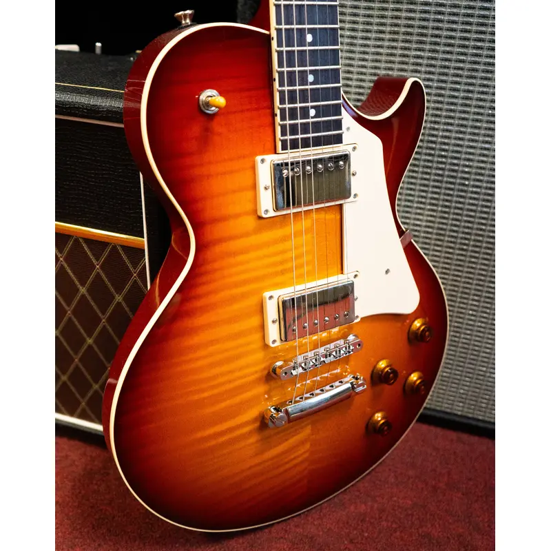 Collings CL Electric Guitar, Dark Cherry Sunburst