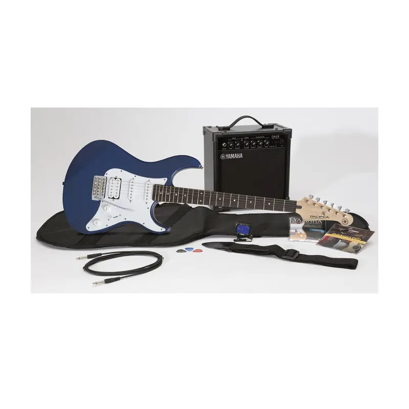 Yamaha Gigmaker EG PAC012 Blue Electric Guitar Package w/ Amp | New