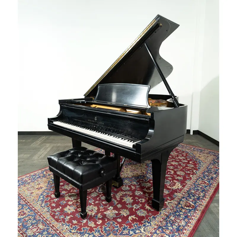Steinway & Sons 6'11" Model B Grand Piano | Satin Ebony | SN: 425196 | Used