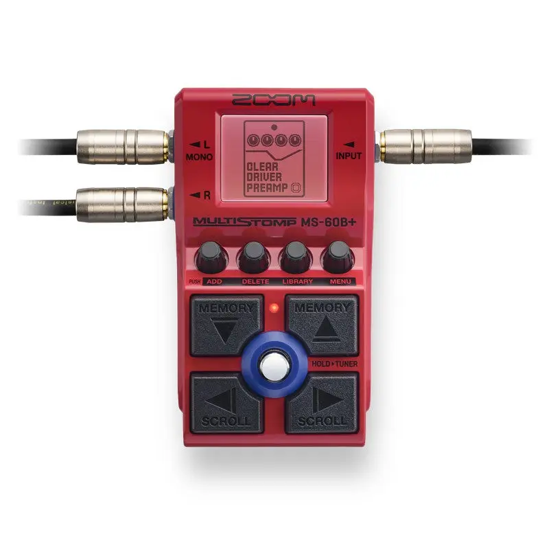 Zoom MS-60B+ Multistomp Bass Effects Pedal