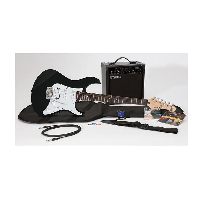 Yamaha Gigmaker EG PAC012 Black Electric Guitar Package w/ Amp | New
