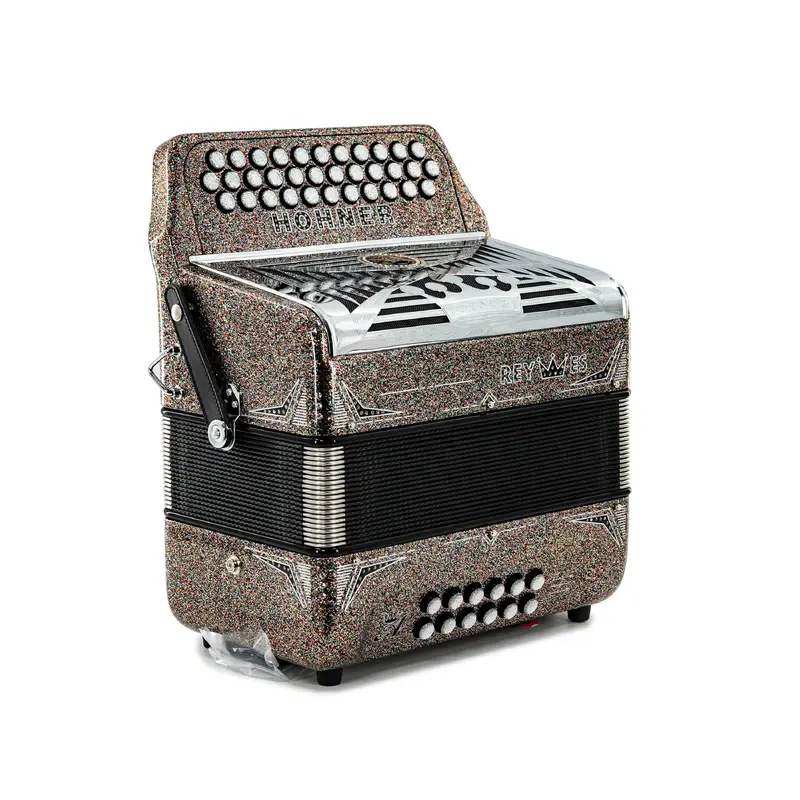 Hohner Anacleto Rey Especial EAD Accordion - Multi-Color Glitter
