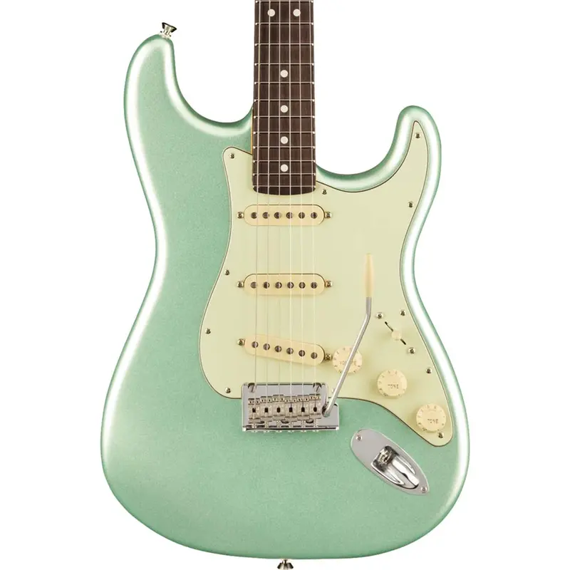 Fender American Professional II Stratocaster, Rosewood Fingerboard - Mystic Surf Green